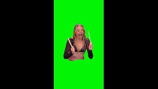 HAIM Drummer Open Mouth | Green Screen #bigweekend #drummer #drums #seals #haim