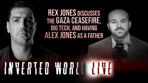 Rex Jones Discusses the Gaza Ceasefire, Big Tech, and Having Alex Jones as a Father