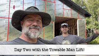 Building the Shop - Part 79 - Soffit and Facia on South & North Walls