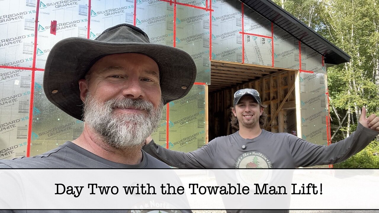 Building the Shop - Part 79 - Soffit and Facia on South & North Walls