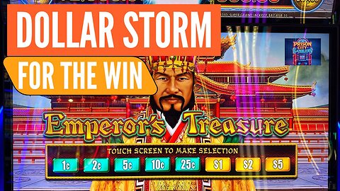 Dollar Storm: Emperor's Treasure for the WIN 💥🎰⛩
