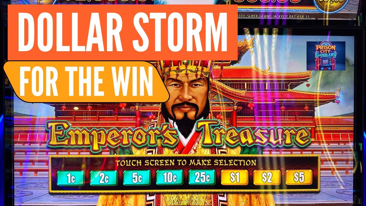Dollar Storm: Emperor's Treasure for the WIN 💥🎰⛩