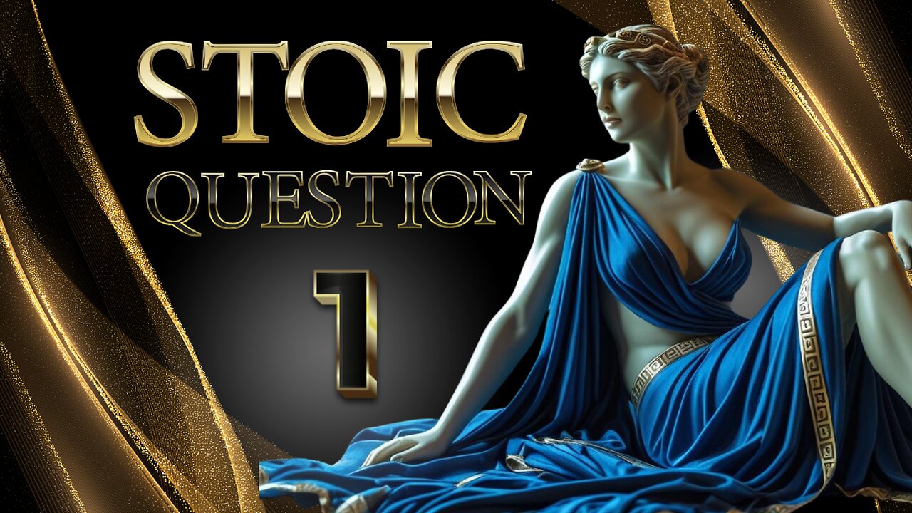 📜What truly depends on me—and what doesn’t? 📜Stoic Question 1