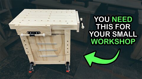 The Ultimate DIY Workbench for Small Workshops