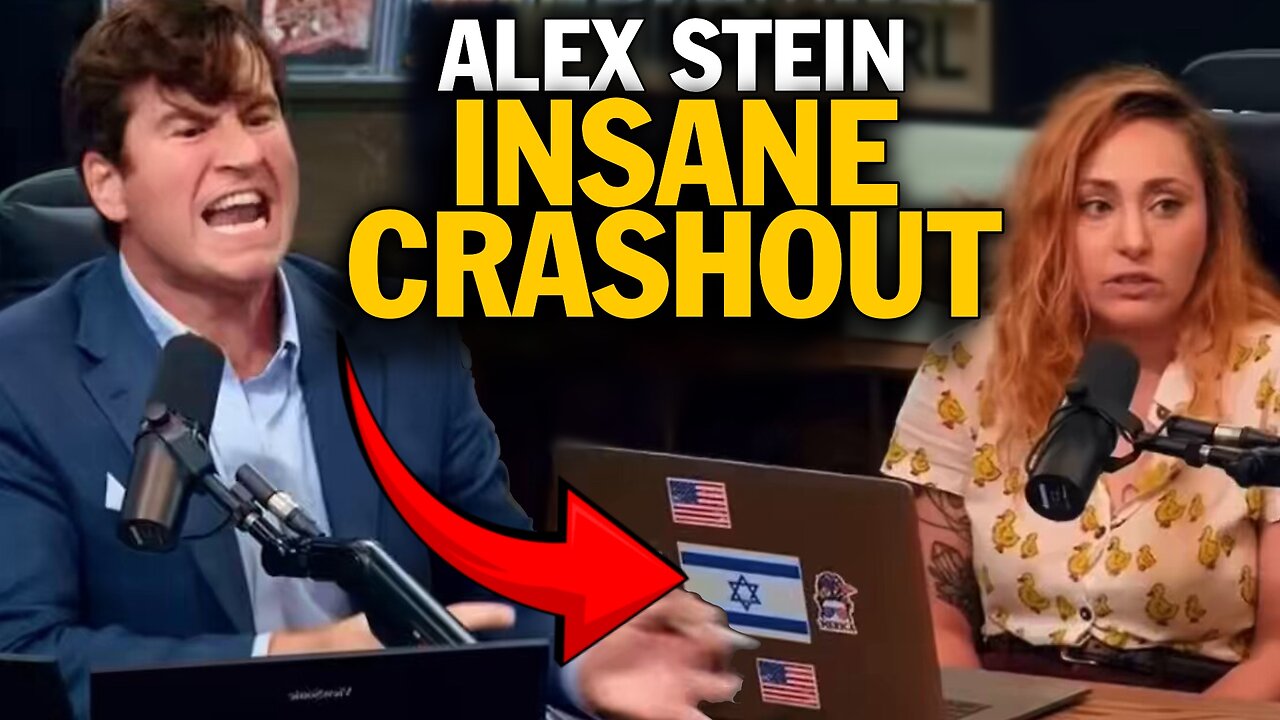 Alex Stein Crashout on Timcast IRL over Mossad an Qatar Discussion.