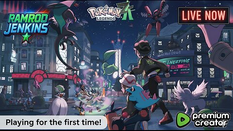 Pokemon Legends Z-A for the first time! USAF Veteran! Rumble Premium Creator!