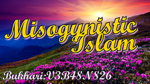 Misogynistic Islam Tabari 826
