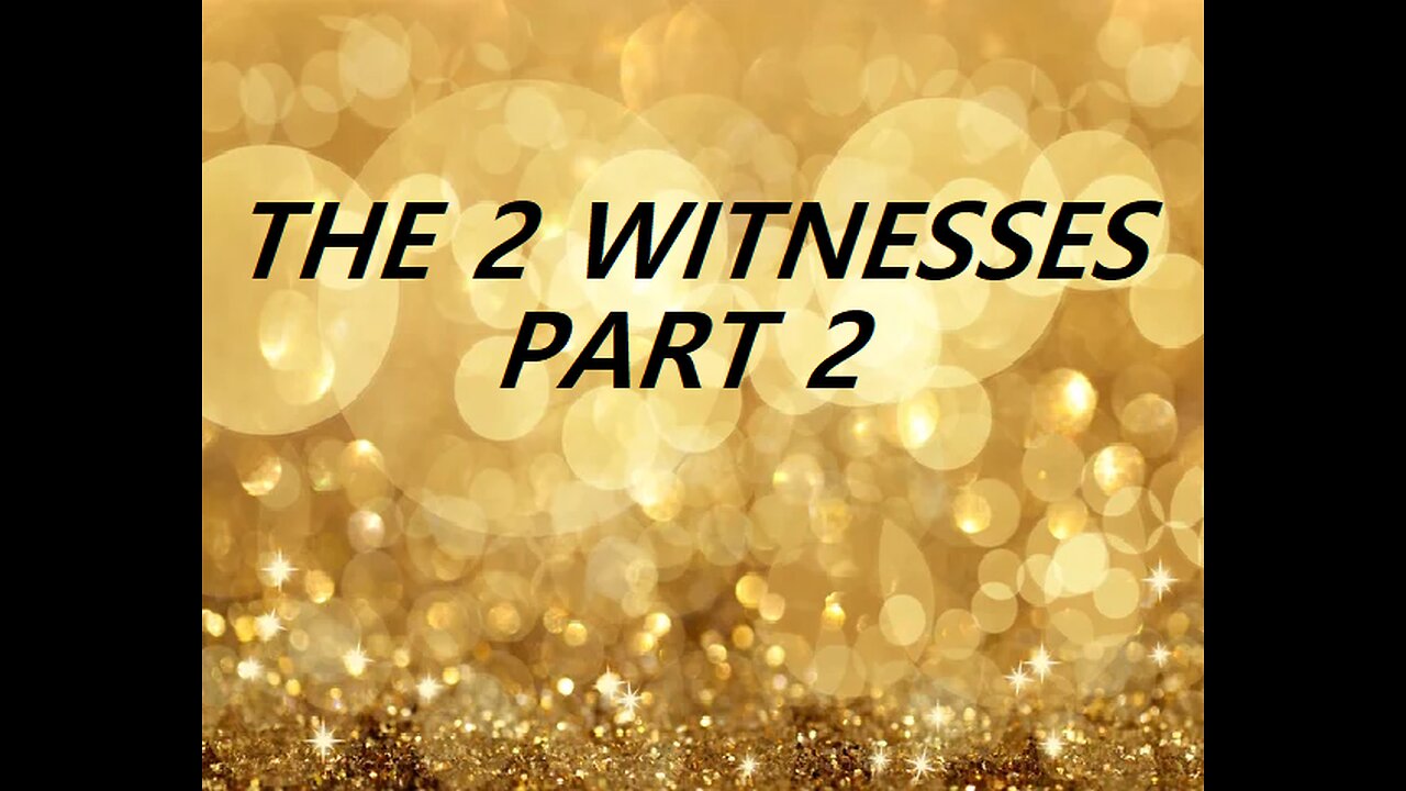 THE 2 WITNESSES - PART 2