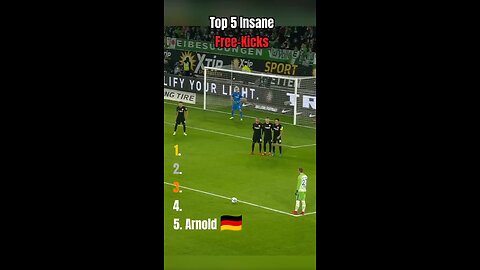 Top 5 insane freekick ronaldo messi Neymr