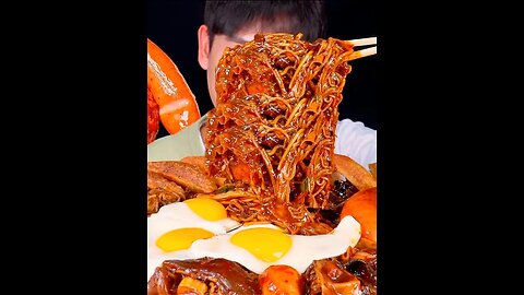 Spicy hot pot, fried dumplings, Korean jajangmyeon