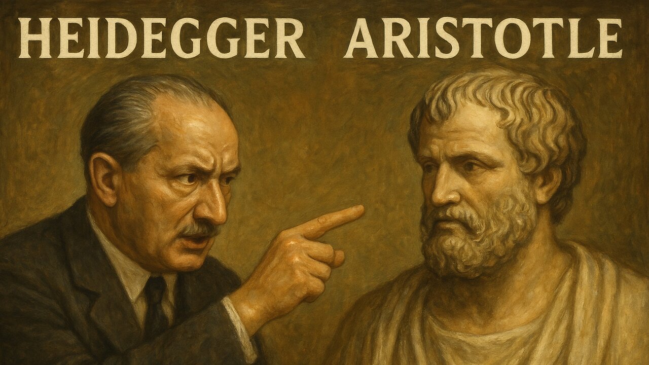 Heidegger DESTROYS Aristotle's Logic to Discover TRUTH of Being