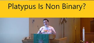 Platypus Is Non Binary? Riverside United Church #progressivechristian