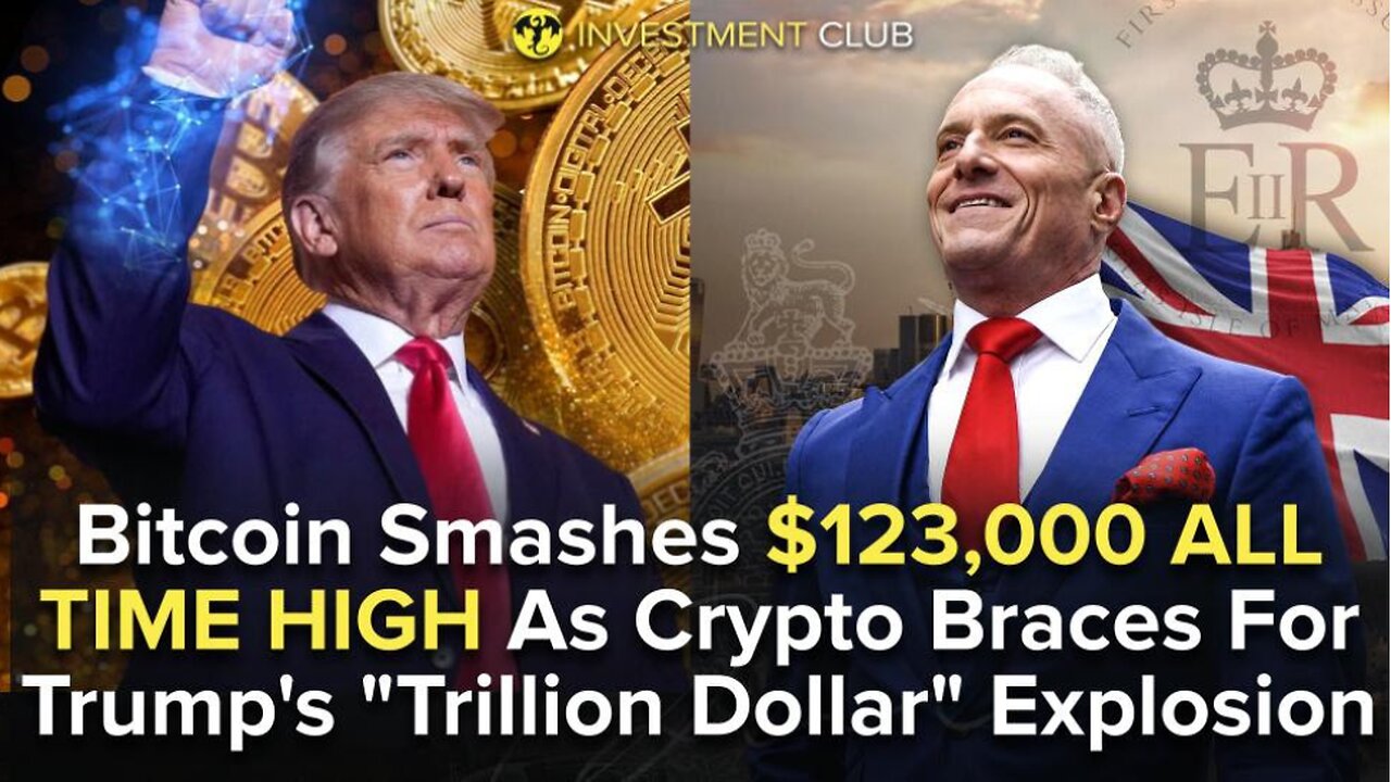 Bitcoin Smashes $123,000 ALL TIME HIGH As Crypto Braces For Trump's "Trillion Dollar" Explosion