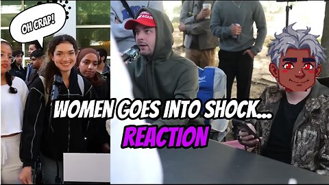 ‎Reaction ⁨Women Goes Into SHOCK by CamHigby &‎⁨ ⁨@praxben⁩ #reaction #christian #trending