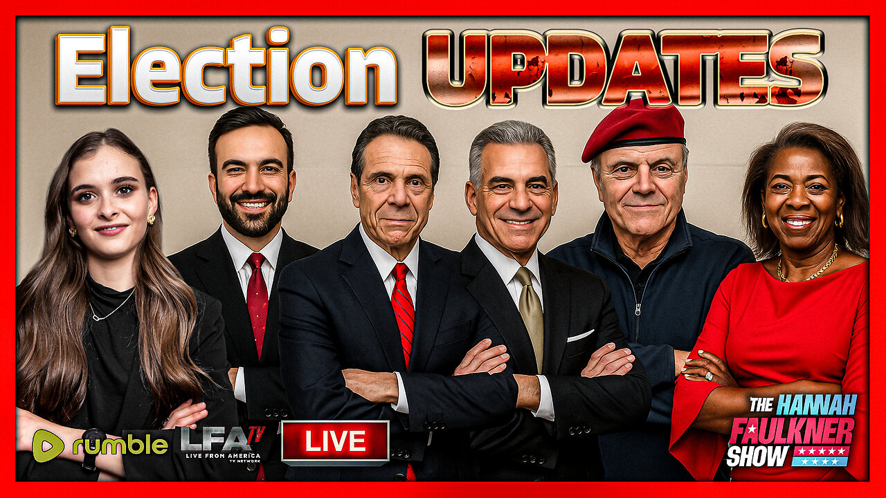 ELECTION UPDATES! | LIVE WITH HANNAH FAULKNER 11.4.25 4PM