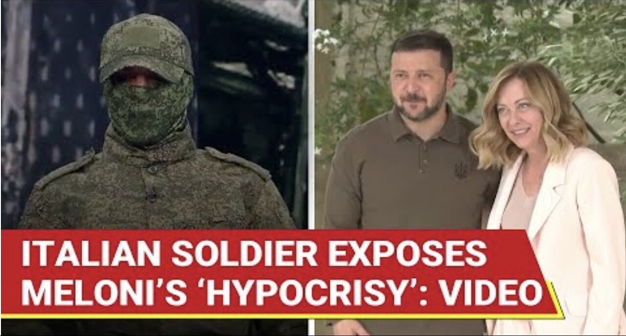 Fought For Putin But…’: Italian Soldier’s SHOCKING Revelation On Meloni’s ‘Double Standard’