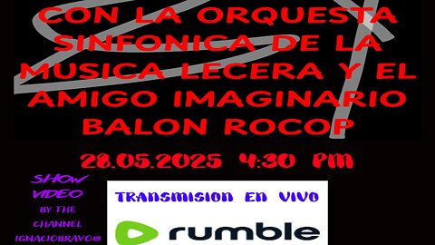 Con la Orquesta Sinfónica de la Música Lecera y Balon Rocop - 8x slowandfast (Full Live Show)