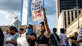 LIVE: Protest in San Antonio against ICE raids
