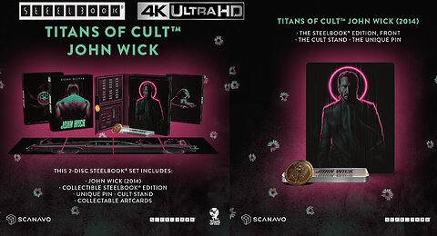 John Wick [10th Anniversary Titans of Cult 4K Ultra HD UK Release]