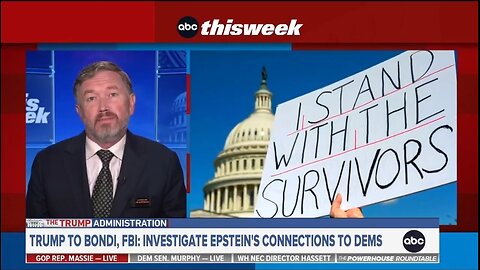 Rep Thomas Massie Accuses Trump of Protecting Friends in Epstein Files