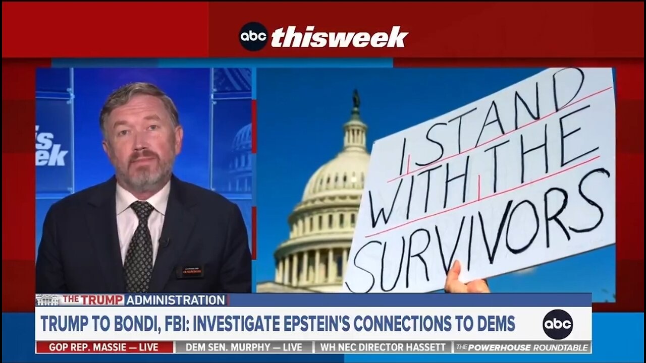 Rep Thomas Massie Accuses Trump of Protecting Friends in Epstein Files