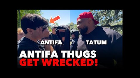 Officer Tatum BATTLES HEATED Antifa Activists at UC Davis