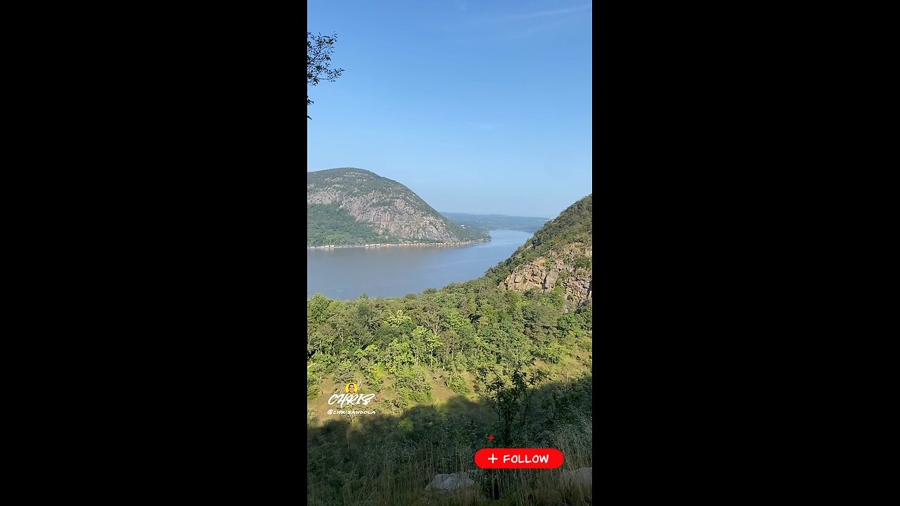 BEAUTIFUL VIEW AND A TRAIN!