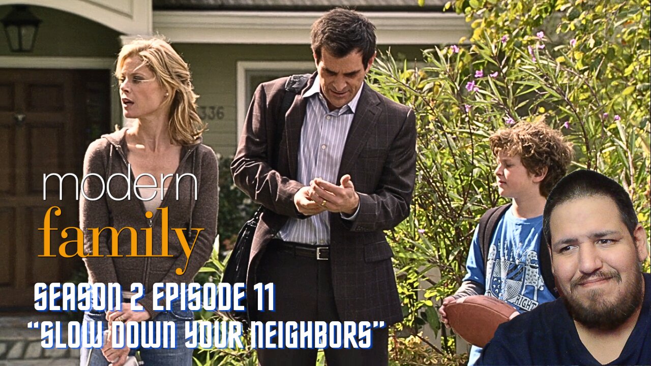 Modern Family | Season 2 Episode 11 | "Slow Down Your Neighbors" | TV