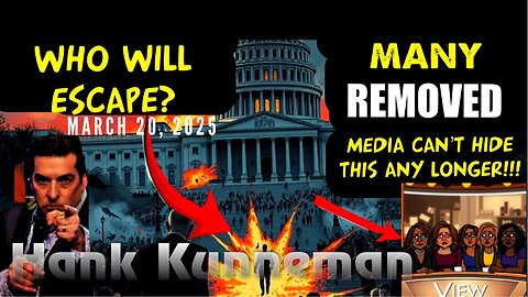 Hank Kunneman: [MANY REMOVED] WHO WILL ESCAPE? THE MEDIA CANT HIDE Prophecy 3/20/25