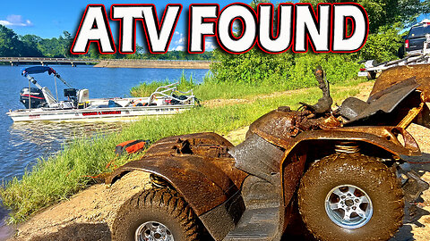 Underwater Search for Missing Person Finds Sunken ATV in Lake!