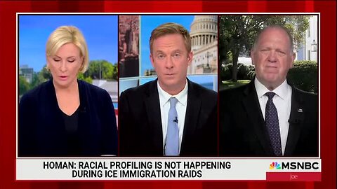 Tom Homan Spends 13 Minutes Trying to Explain to ‘Morning Joe’ that Entering the Country Illegally Is a Crime