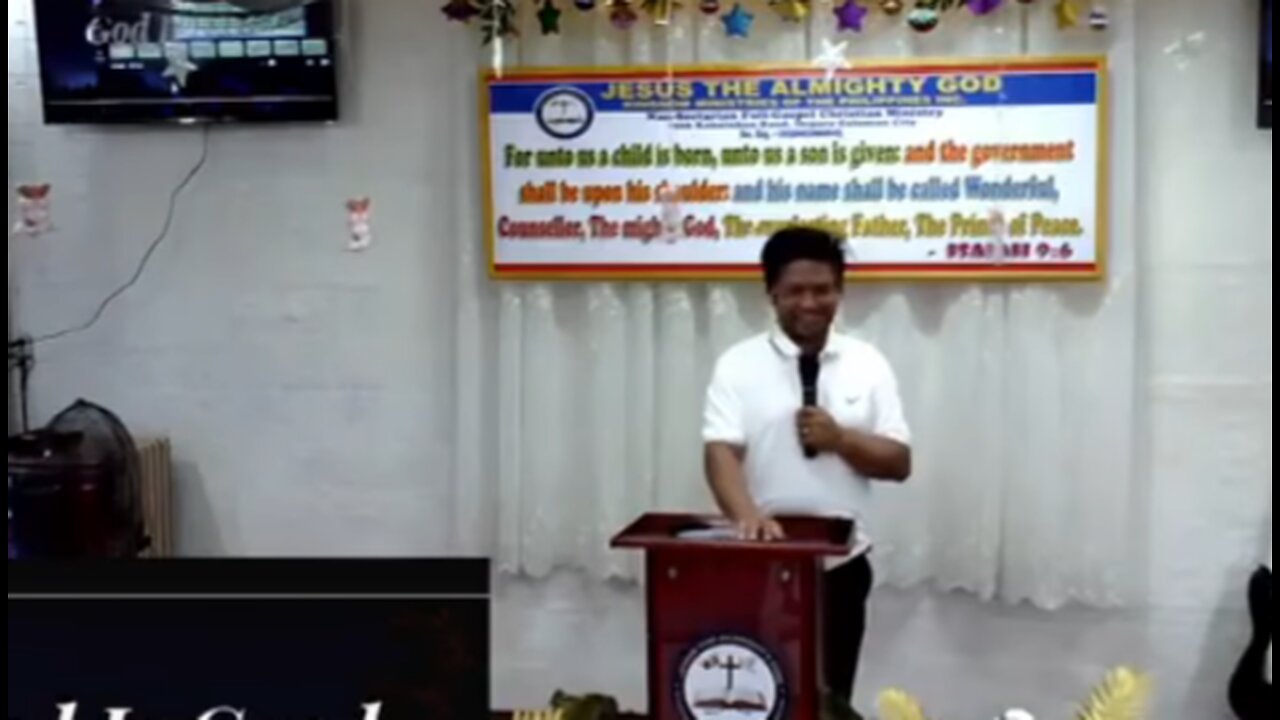 Pastor Degie Adlaon preaching 𝗚𝗹𝗼𝗿𝗶𝗼𝘂𝘀 𝗦𝗵𝗶𝗻𝗲𝗱𝗮𝘆 𝗖𝗲𝗹𝗲𝗯𝗿𝗮𝘁𝗶𝗼𝗻