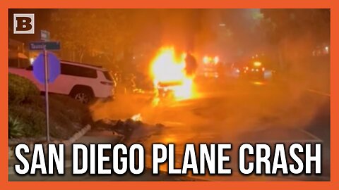 Plane Crashes and Burns in San Diego, Hitting Several Homes, Cars