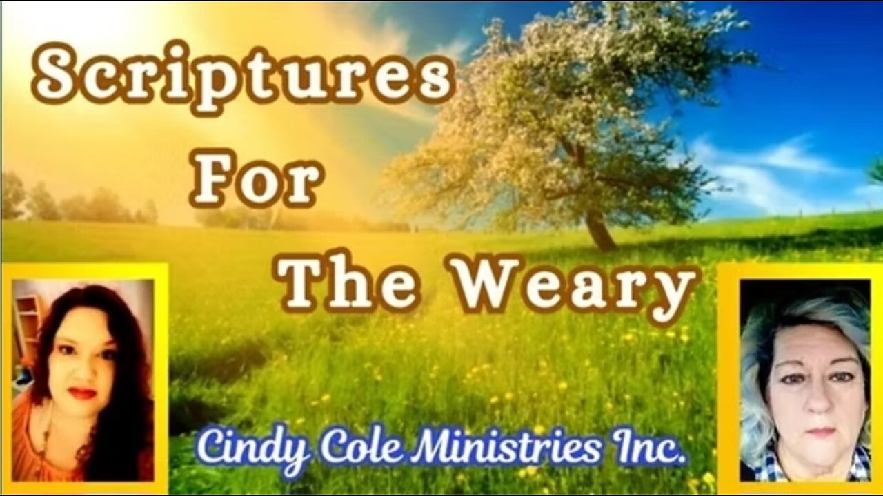 Scriptures For The Weary