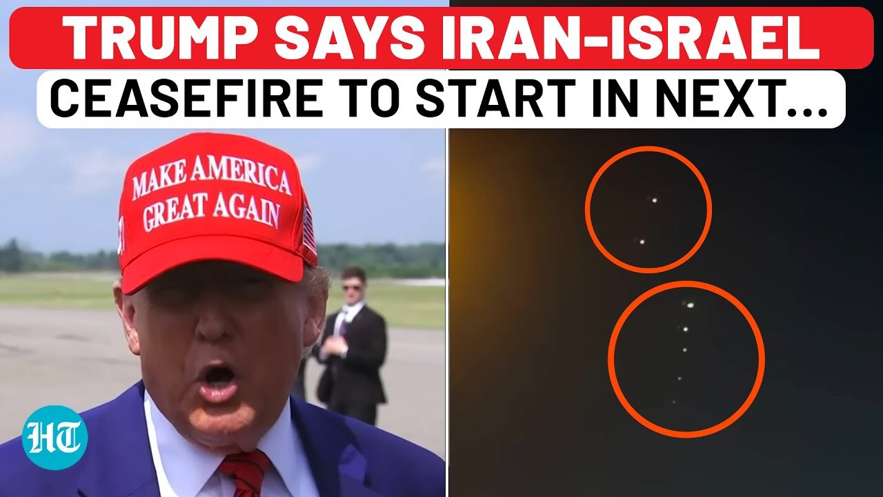 Iran-Israel 'Ceasefire' To Start In Next…: Trump's Big Claim Hours After Attack On US Base In Qatar