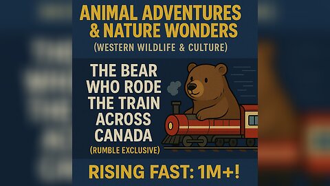 The Bear Who Rode the Train Across Canada (Rumble Exclusive)