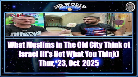 What Muslims in The Old City Think of Israel (It's Not What You Think)