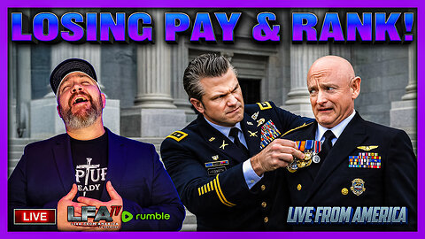 LOSING PAY & RANK! | LIVE FROM AMERICA 1.6.26 11AM