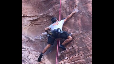 Red Rock TR Climbing Beta Series E50 (2025): The Fringe: Lunatic (5.11b)