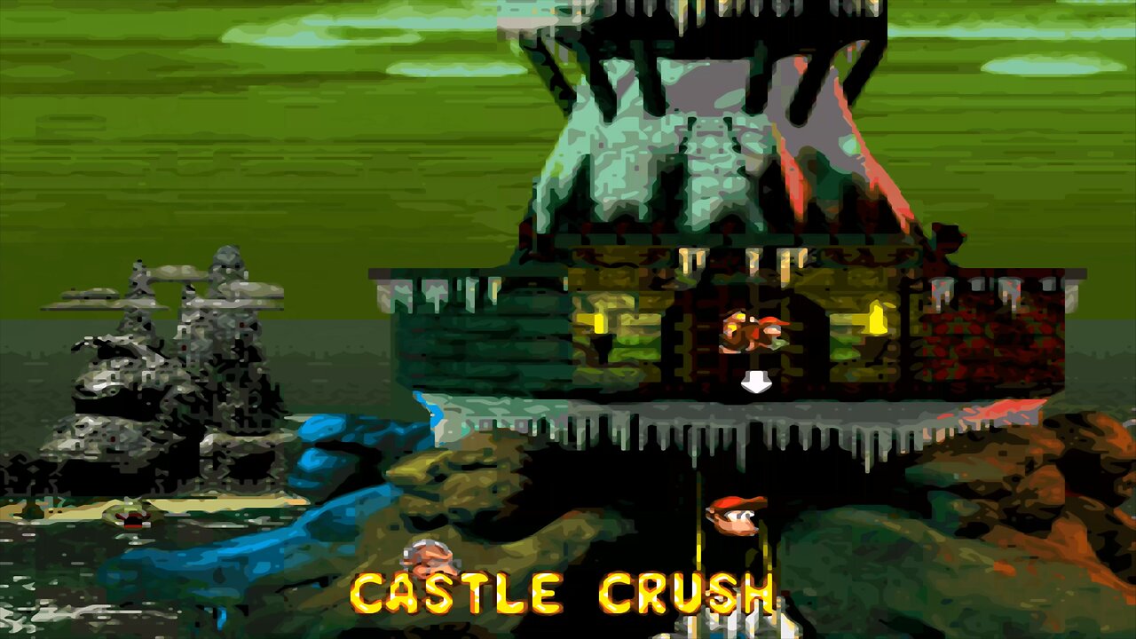 DONKEY KONG COUNTRY 2™ : DIDDY'S KONG QUEST™ / ACT 6. K. ROOL'S KEEP / A6#3. CASTLE CRUSH! DK