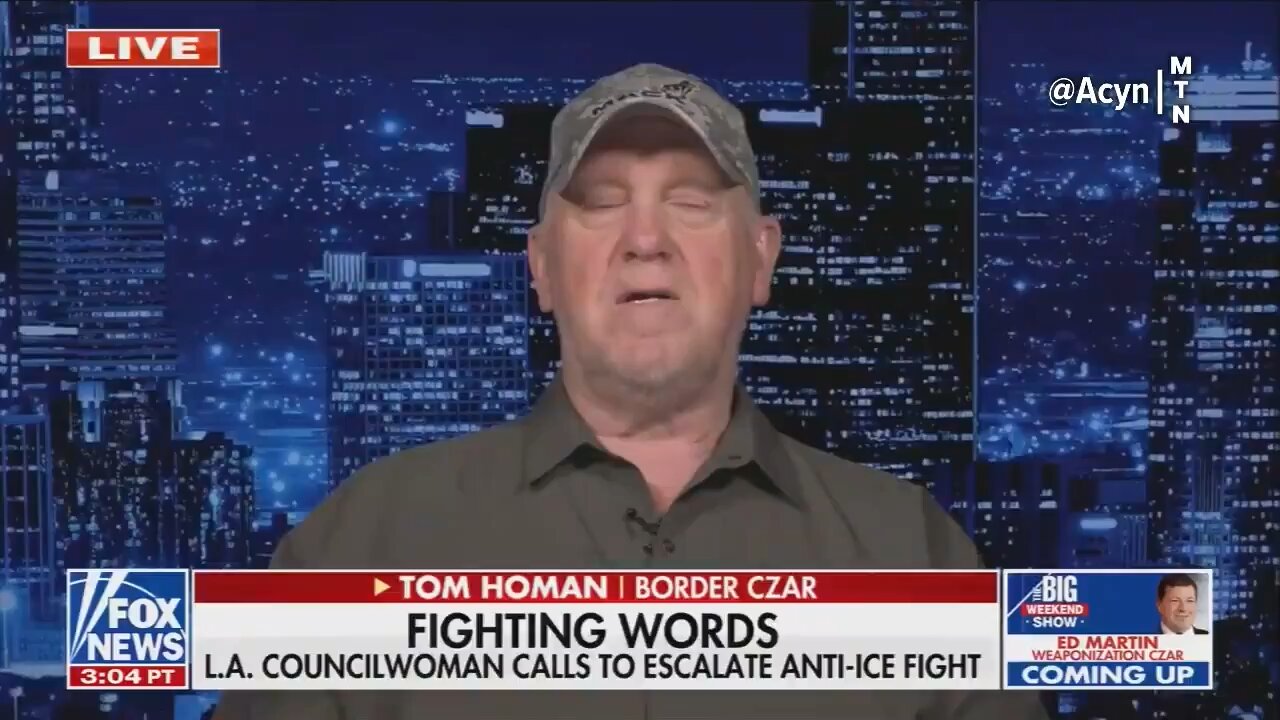 : Border Czar Tom Homan says National Guard are