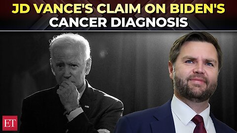 JD Vance raises doubts about Biden’s ability to lead following cancer diagnosis