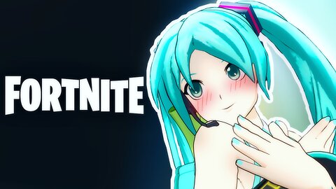 Miku The Fortnite Player
