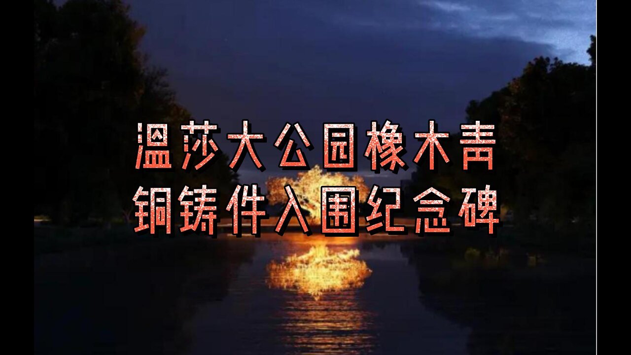 温莎大公园橡木青铜铸件入围纪念碑