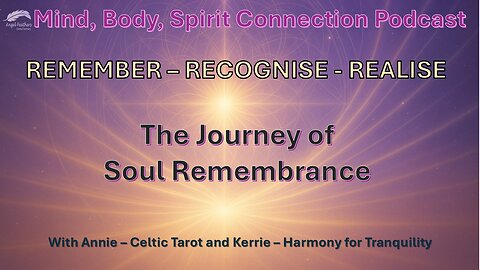 Remember • Recognise • Realise – The Journey of Soul Remembrance