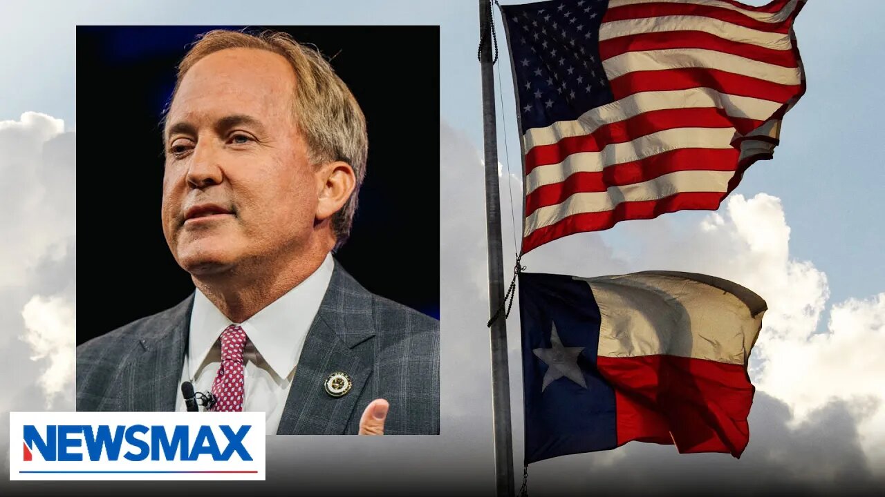 Texas AG hits fleeing Dems with legal reality over map re-drawing clash | Rob Schmitt Tonight