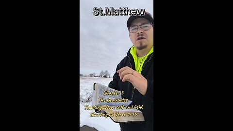St.Matthew Chapter 5