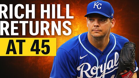 Rich Hill Returns at 45 | MLB’s Oldest Active Player Makes Comeback with Royals