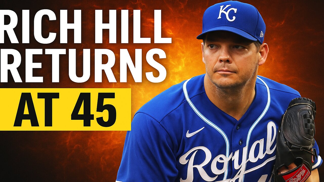 Rich Hill Returns at 45 | MLB’s Oldest Active Player Makes Comeback with Royals