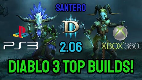 Diablo 3 RoS Builds 2.06 Santero 2025! (Update) 5/6